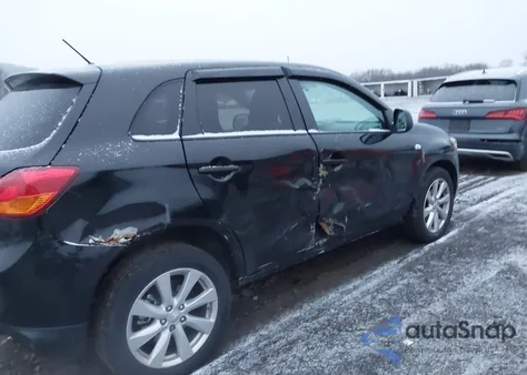 2015 Mitsubishi Outlander Sport Es from USA, damaged, VIN 4A4AR3AU2FE042994